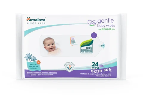 Himalaya Gentle Baby Wipes Pack of 24