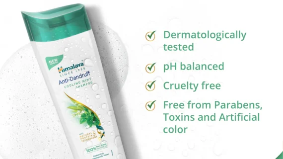 Himalaya Anti-Dandruff Cooling Mint Shampoo