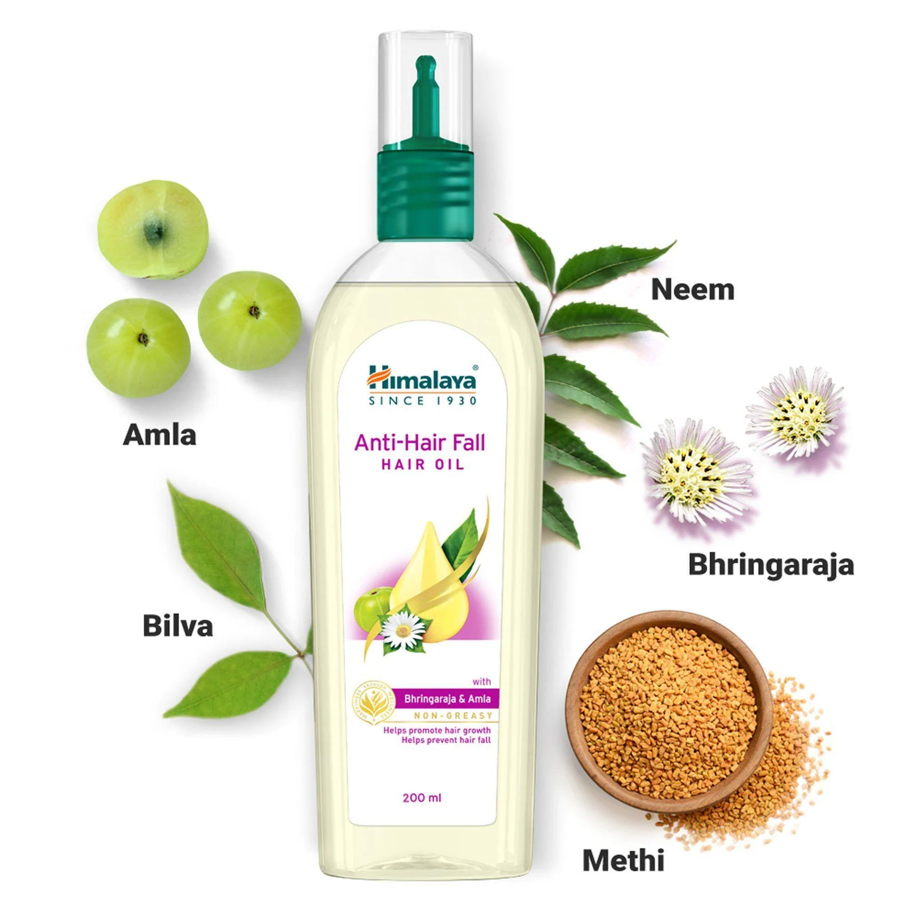 Himalaya Anti-Hair Fall Hair Oil Front